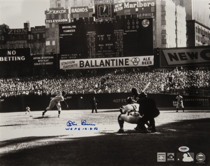 Lot of (25) Don Larsen Signed and Inscribed 16x20 Photos (PSA/DNA)